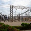 Power transmission lines and high-voltage substations