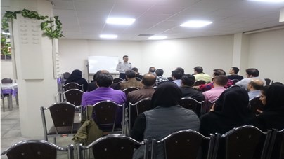 Holding a theoretical and practical fire fighting training course and fire drill