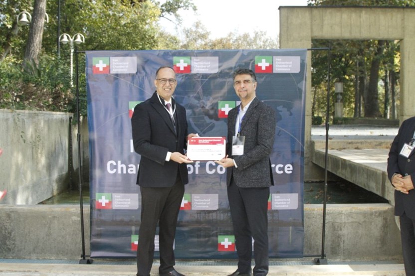 عضویت در اتاق بازرگانی ایران و سوییس و دریافت امتیاز طلایی در رتبه بندی برتری