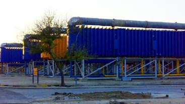 Bandar Abbas Steam Power Plant Distillation Desalination Unit (MED)