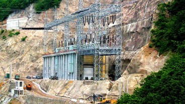 Siah Bisheh 400 kV GIS Switchyard and Hassan Keyf–Ziaran Line Connection