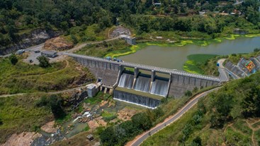 خدمات آزمایشگاه مرکزی پروژه سد و نیروگاه اومااویا (سریلانکا)