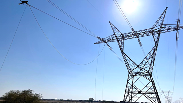 خط سوم 400 کیلوولت بندرگاه چغادک