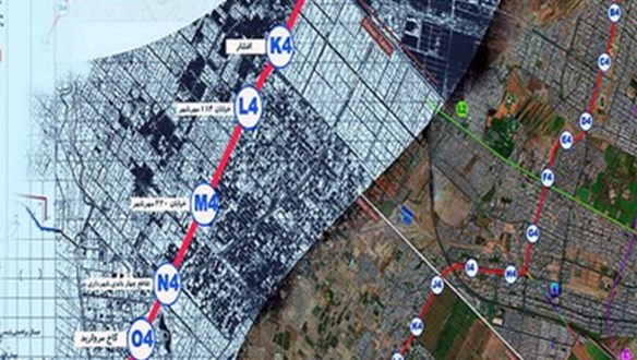 پروژه خدمات مدیریت طرح مطالعات و احداث خط 4 متروی کرج